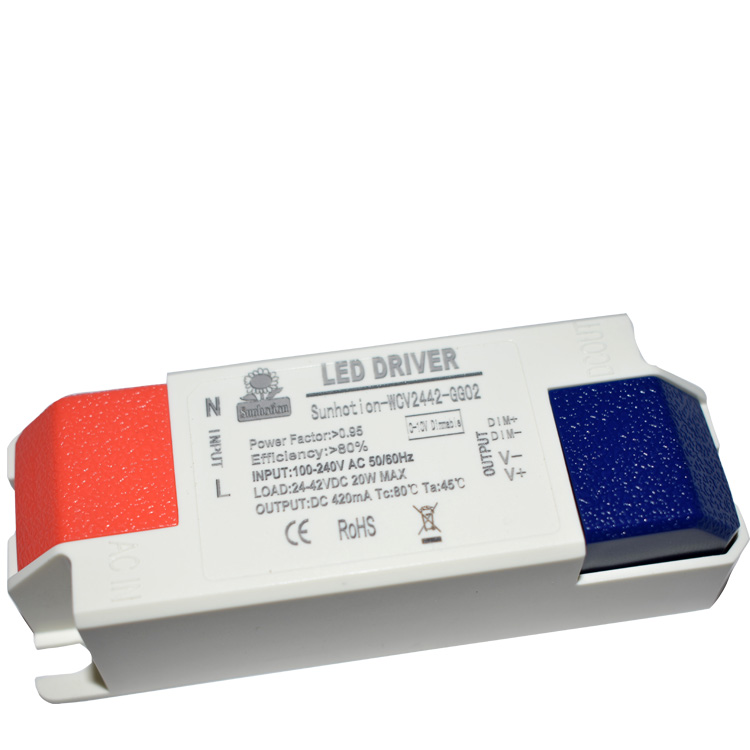 外置8W12W15W18W20W 0-10V/1-10V/PWM/RX天花燈筒燈LED調(diào)光電源