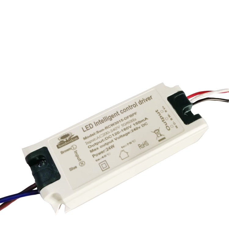 led調(diào)光調(diào)色溫電源 24W手機(jī)連接調(diào)光